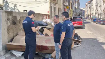 Edremit'te çevre amacına hizmet eden sıkı denetim hamlesi