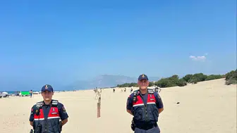 Kaş'ta deniz kaplumbağalarının koruma çalışmaları sürüyor