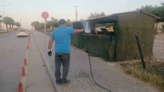 Didim'de haşereyle mücadelede düzenli ilaçlama seferberliği