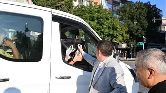 Bilecik'te işçilere simit ikramı: MHP emekçileri unutmadı