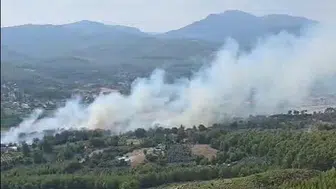 Seydikemer'de yangın alarmı: Ekipler müdahaleye devam ediyor