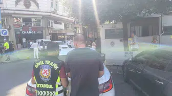 Fatih'te makas atan sürücüye dev ceza kesildi