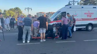 Tekirdağ'da otomobilin çarptığı iki kadın hastaneye kaldırıldı