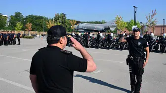 Bursa'da motosikletli polis timleri eğitim sürecini başarıyla tamamladı