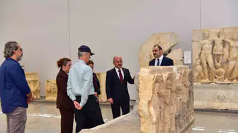 Afrodisias müzesinin kapıları açıldı: İlk ziyaretçi Aydın Valisi oldu