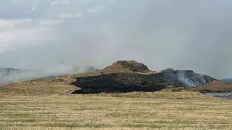 Ahlat-Tatvan yolundaki yangın paniği kontrol altına alındı