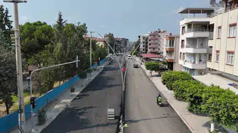Dörtyol'da yol yapım çalışmaları hızla sürüyor