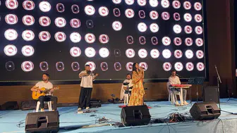 Erzincan'da yaz akşamında müzik şöleni yaşandı