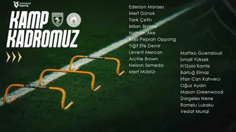 Fenerbahçe'nin samsunspor maçı kadrosunda yeni yüz: Kojo Peprah Oppong