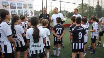 Beşiktaş futbol okullarıyla geleceği inşa ediyoruz