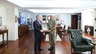 Samsun'dan Tekirdağ'a veda: Gazi tümgeneral Davut Ala yeni görevine başladı
