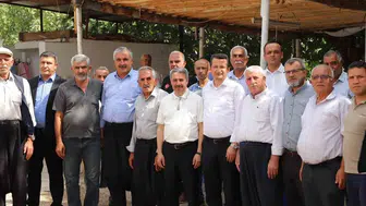 Mustafa Alkayış, köylerdeki ihtiyaçları dinleyerek yatırımları sürdürüyor