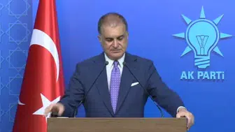 Ömer Çelik'ten silahsızlandırma açıklaması: Çalışmalara devam ediliyor