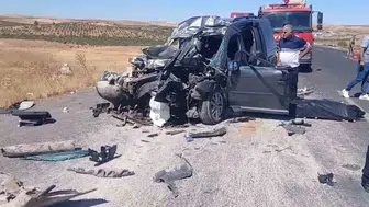 Şanlıurfa'da trafik kazası: 4 can gidiyor, 2 kişi ağır yaralı