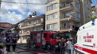 Sarıyer'deki yangın paniği: İki bina ve bir araç zarar gördü