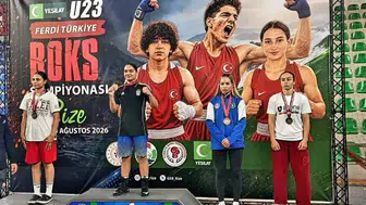 Sivaslı boksör Rabia Karadaş, Rize’de bronz madalya kazandı