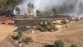 Bursa'daki orman yangınında müdahale çalışmaları devam ediyor