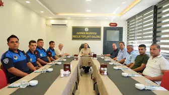 Darende'de zabıta personeliyle anlamlı buluşma: Zabıta Haftası kutlandı