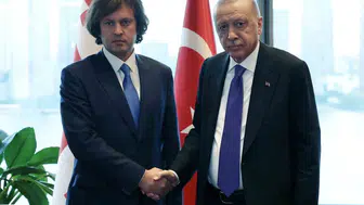 Cumhurbaşkanı Erdoğan, Gürcistan Başbakanı Kobakhidze ile görüştü