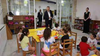 Başkan Balaban, yeni eğitim yılının coşkusuna katıldı