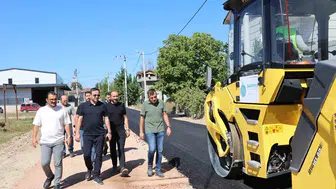 Başkan Özlü, Başiskele'deki saha çalışmalarını yerinde inceledi
