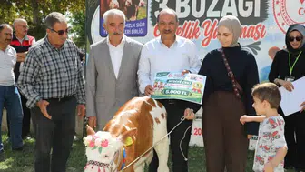 Elazığ'da buzağı güzellik yarışması kazananları belirlendi