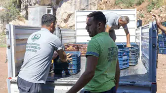 Mersin'de çiftçilerin şeftalileri Kent Lokantası'nda vatandaşa sunulacak