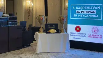 Yağlı güreş cumhurbaşkanlığı kupası basın toplantısı yapıldı