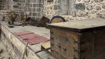 Tarihi saray hamamı restorasyon sürecini bekliyor