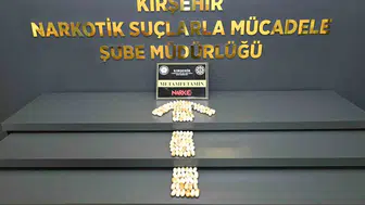 Uyuşturucu taşıyan şüpheli Kırşehir'de yakalandı
