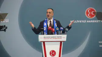 MHP Erzurum 15. olağan kongresinde adem yurdagül güven tazeledi