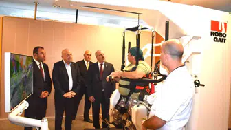 Çanakkale Devlet Hastanesi'ne robotik yürüme rehabilitasyon cihazı kazandırıldı