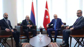 Cumhurbaşkanı Erdoğan, Ermenistan Başbakanı Paşinyan'ı kabul etti