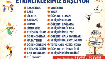 Aydın'da kültür, sanat ve spor dolu güz etkinlikleri başlıyor