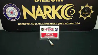 Bilecik'te uyuşturucu operasyonu: bir kişi gözaltına alındı