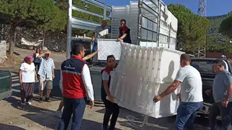 Söke'de incir üreticileri için hijyenik üretim desteği: Kerevet dağıtıldı