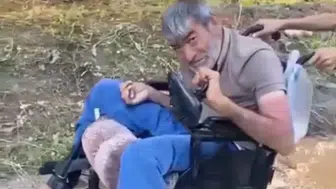 Elazığ'da akülü aracı yanan engelli kişi hayatını kaybetti