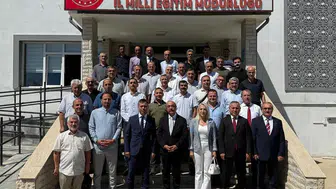Erzincan'da ilkokul müdürleri yeni eğitim yılı için bir araya geldi