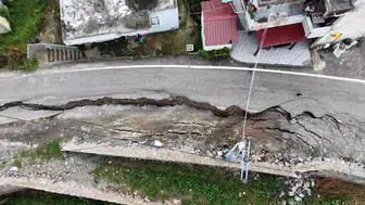 Rize’deki heyelan sonrası mahalle sakini korkuyu anlattı