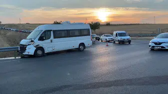 Babaeski’de trafik kazası: dört kişi yaralandı