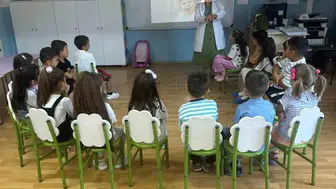 Nazilli'de ilkokul öğrencilerine ağız ve diş sağlığı eğitimi verildi