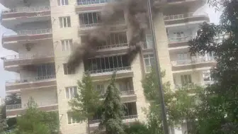 Diyarbakır'da çıkan yangında çocuklar itfaiye ile kurtarıldı