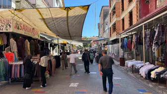 Fındık sezonu sona ererken Alaplı çarşısında alışveriş yoğunluğu artıyor