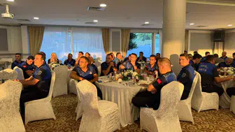 Küçükçekmece'de zabıta personeli için anlamlı kutlama