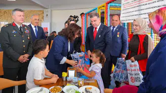 Bayburt'ta gaziler ve şehit aileleri kahvaltıda bir araya geldi