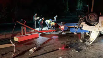 Ankara'da otomobil kazasında hayatını kaybeden sürücü defnedildi