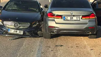 Beyşehir'de üç otomobil kazasında altı kişi yaralandı