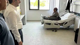 Dicle kaymakamı hastane incelemesinde önemli mesajlar verdi