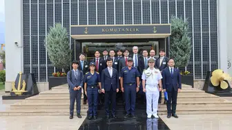 Japon parlamenterler İstanbul Tersanesi'ni ziyaret etti