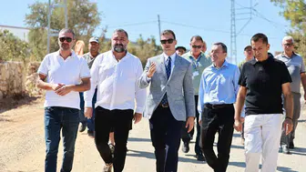 Bodrum Belediyesi'nin yol çalışmaları çamlık'ta hız kesmiyor